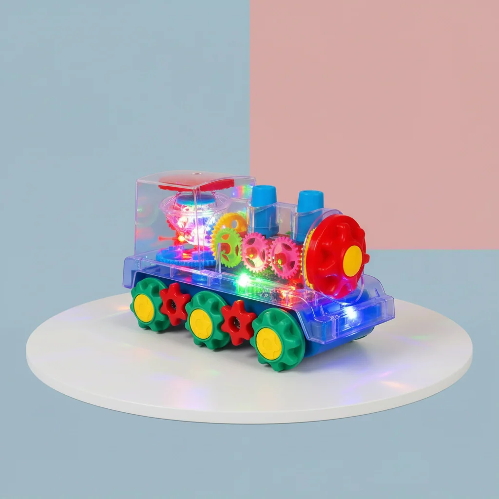 Light Up Musical Toy Train Dancing Electric Fun - Image 2
